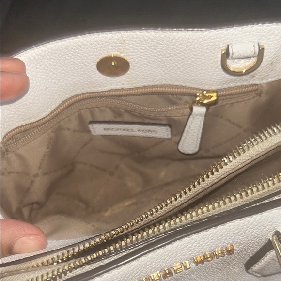 Michael Kors White Satchel - Picture 2 of 16